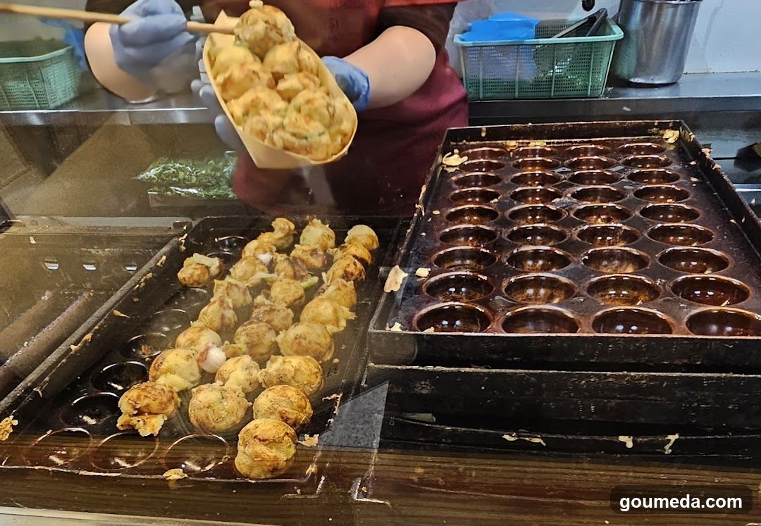 Takoyaki Preparation
