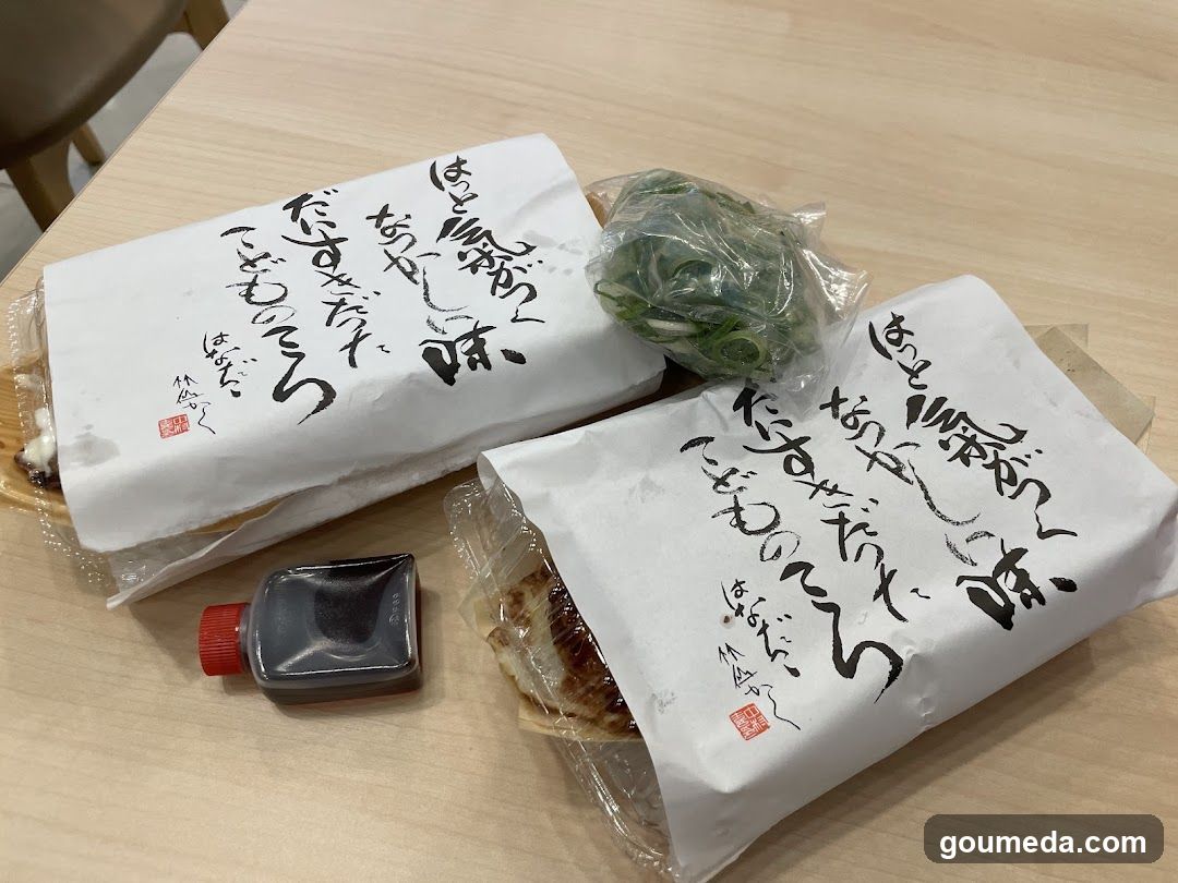 Takeout food packages on table