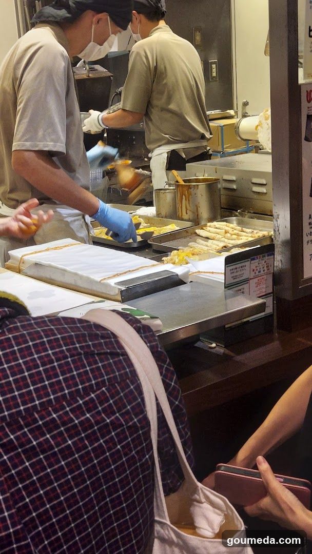 阪神名物 いか焼き売場