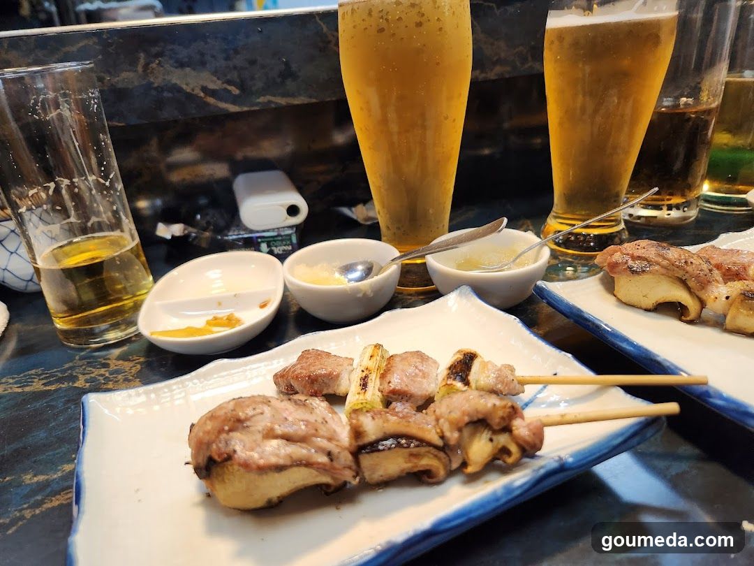 新梅田食道街の焼き鳥・とり平 中店