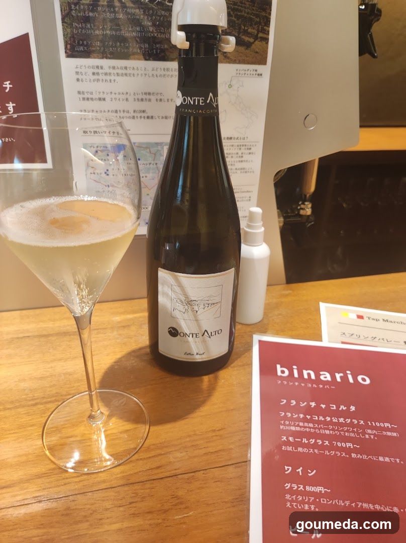 wine bar binario
