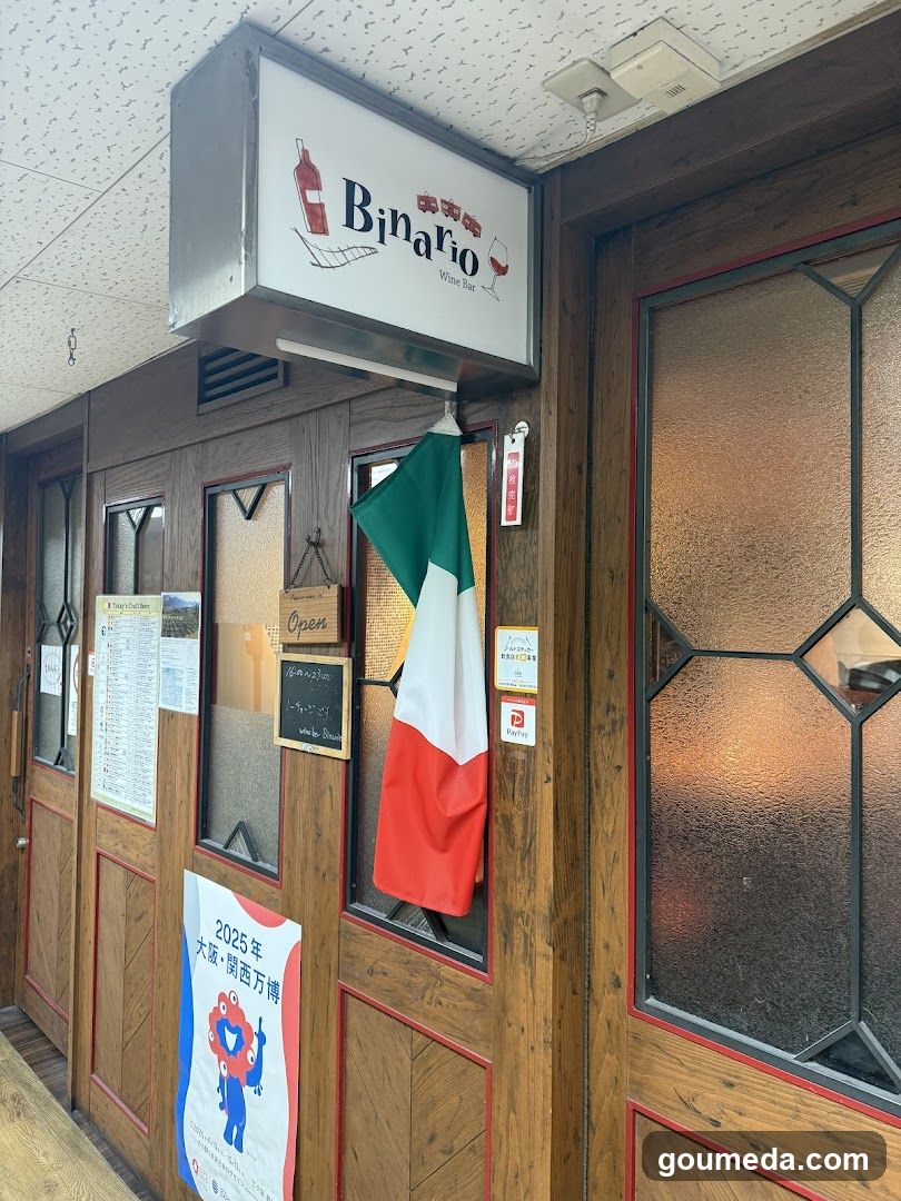 wine bar binario