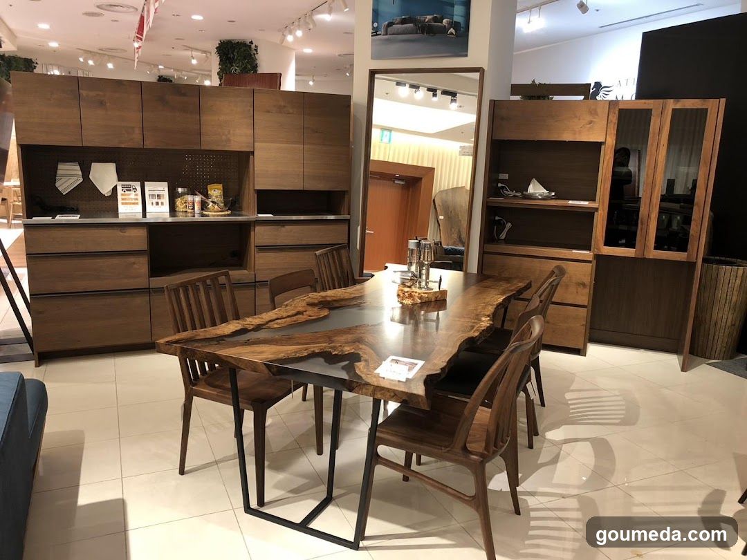 一枚板家具専門店 アトリエ木馬 梅田ギャラリー