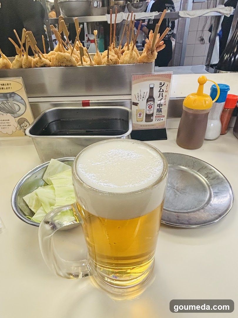 Beer and Food Display