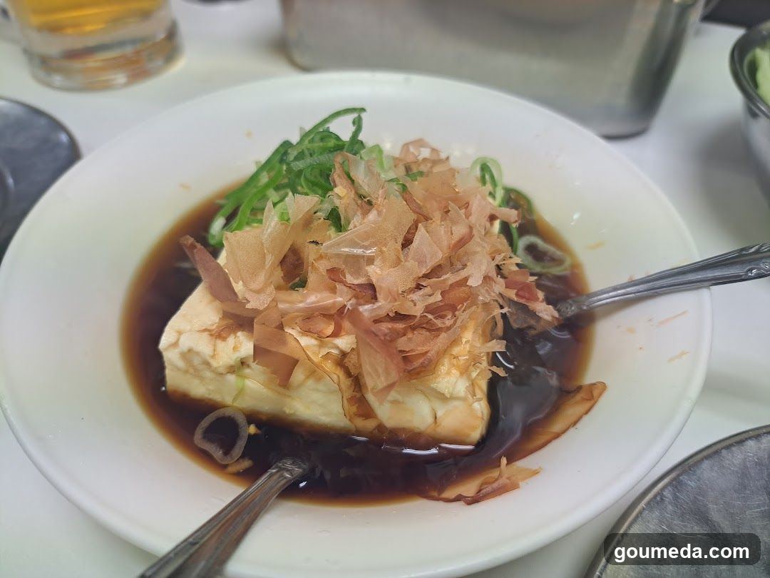 Tofu with Soy Sauce and Nori