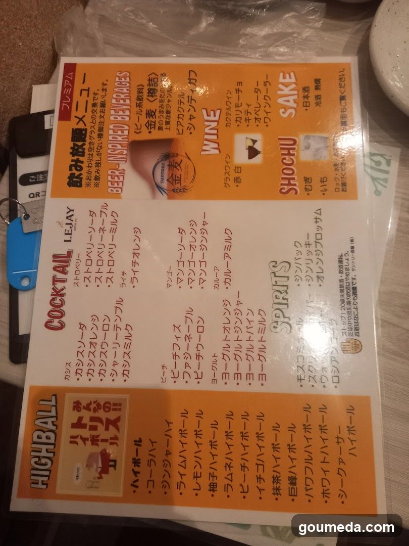 Nishi-umeda Wine Sakaba at Umeda, Osaka