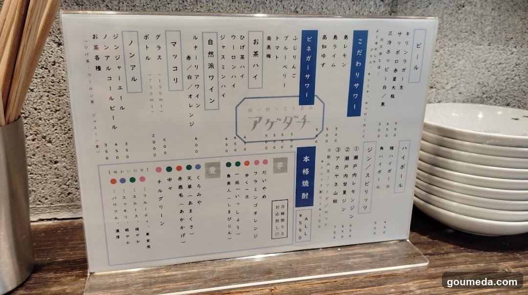 アゲダチ