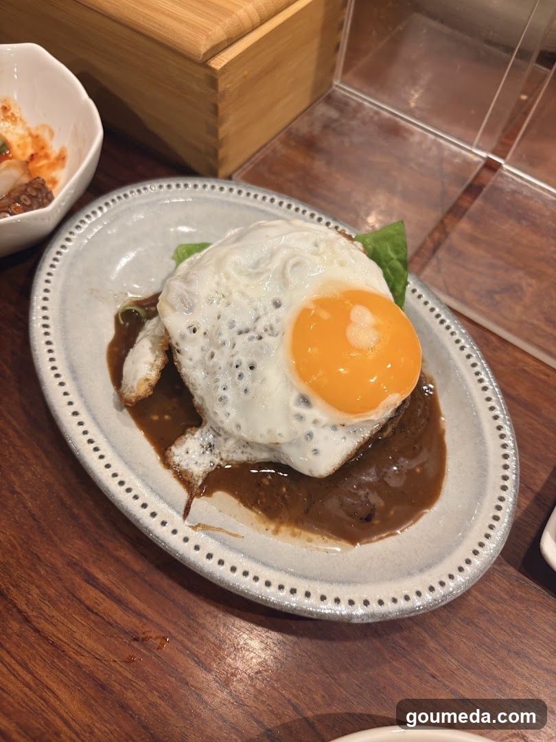 Fried Egg Dish with Sauce