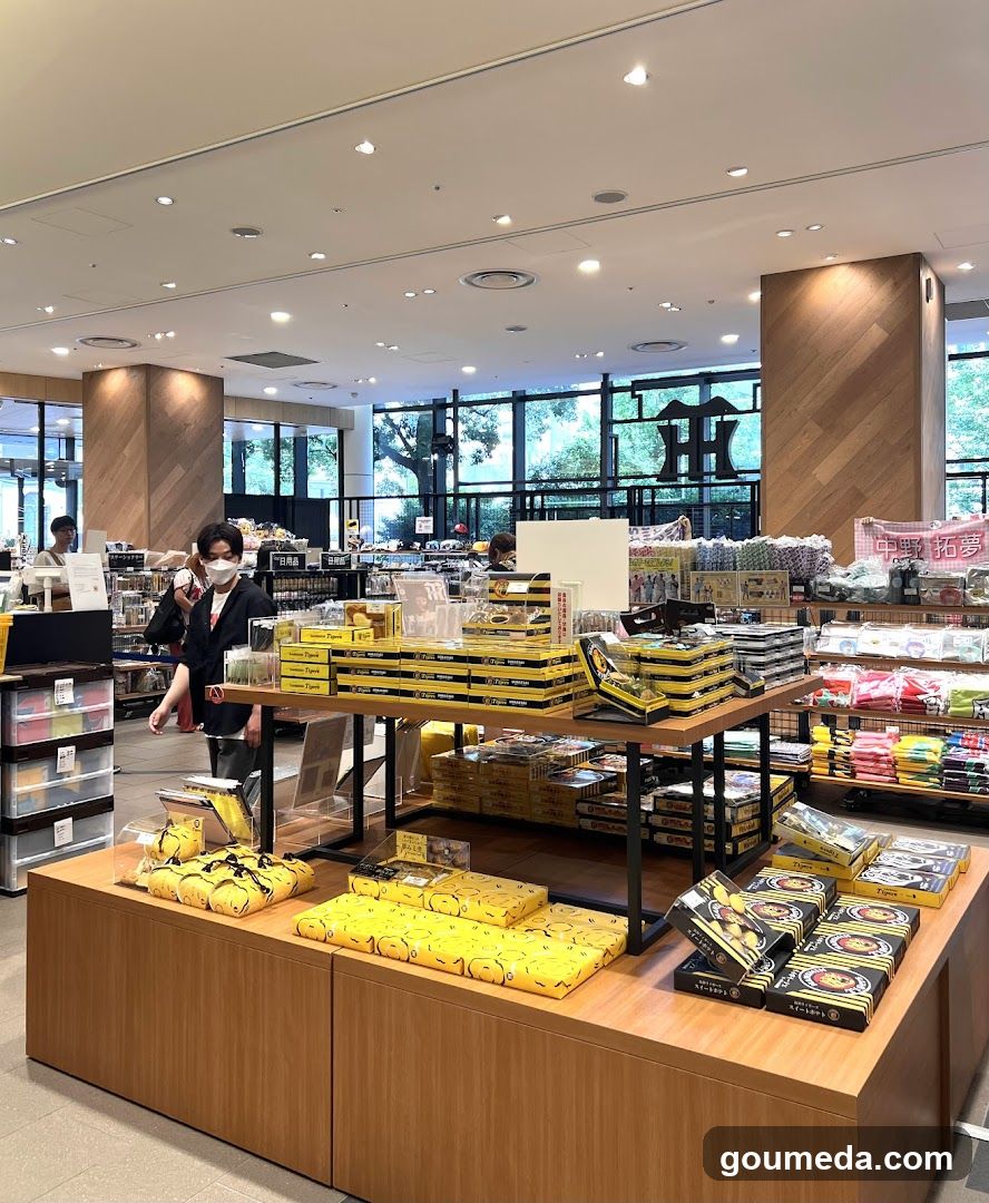 Interior of a Japanese convenience store or supermarket