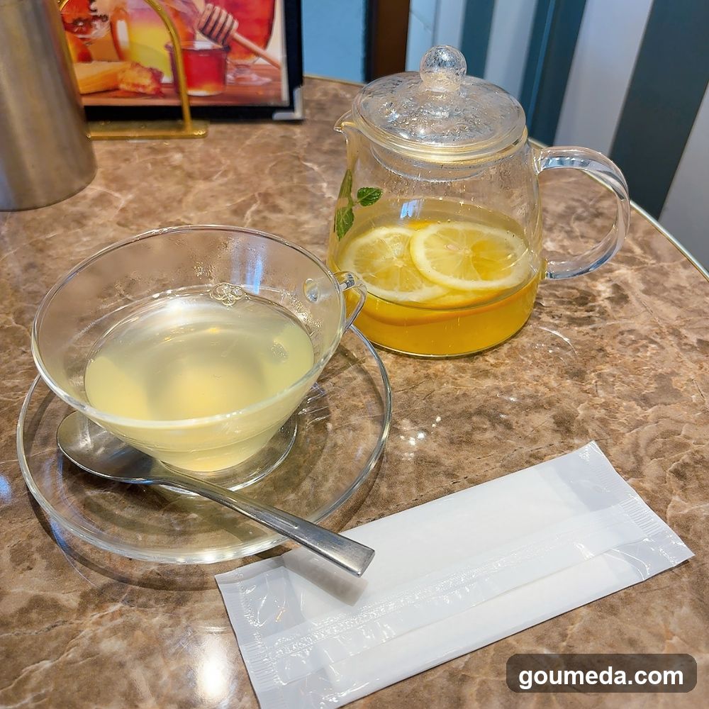 Lemon Tea Setup