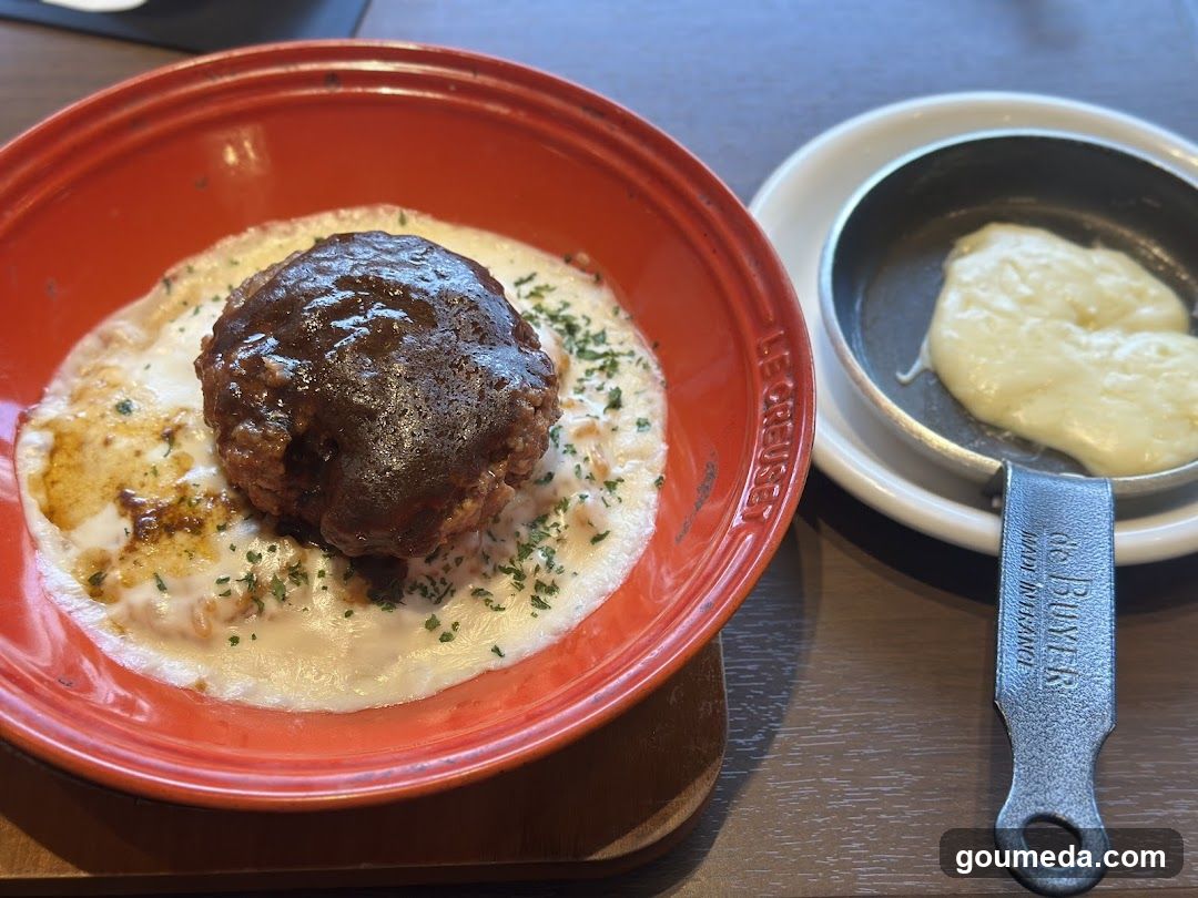 Egg and Meatball Dish with Butter