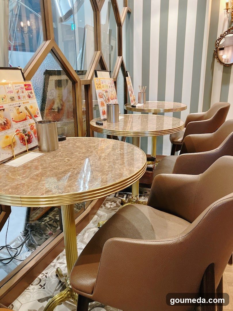Interior of a cafe or restaurant
