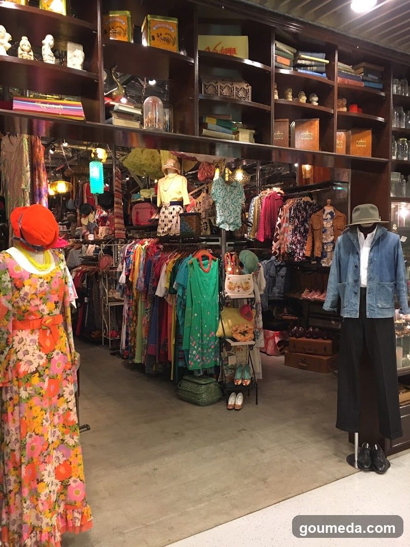 Vintage Clothing Store Interior