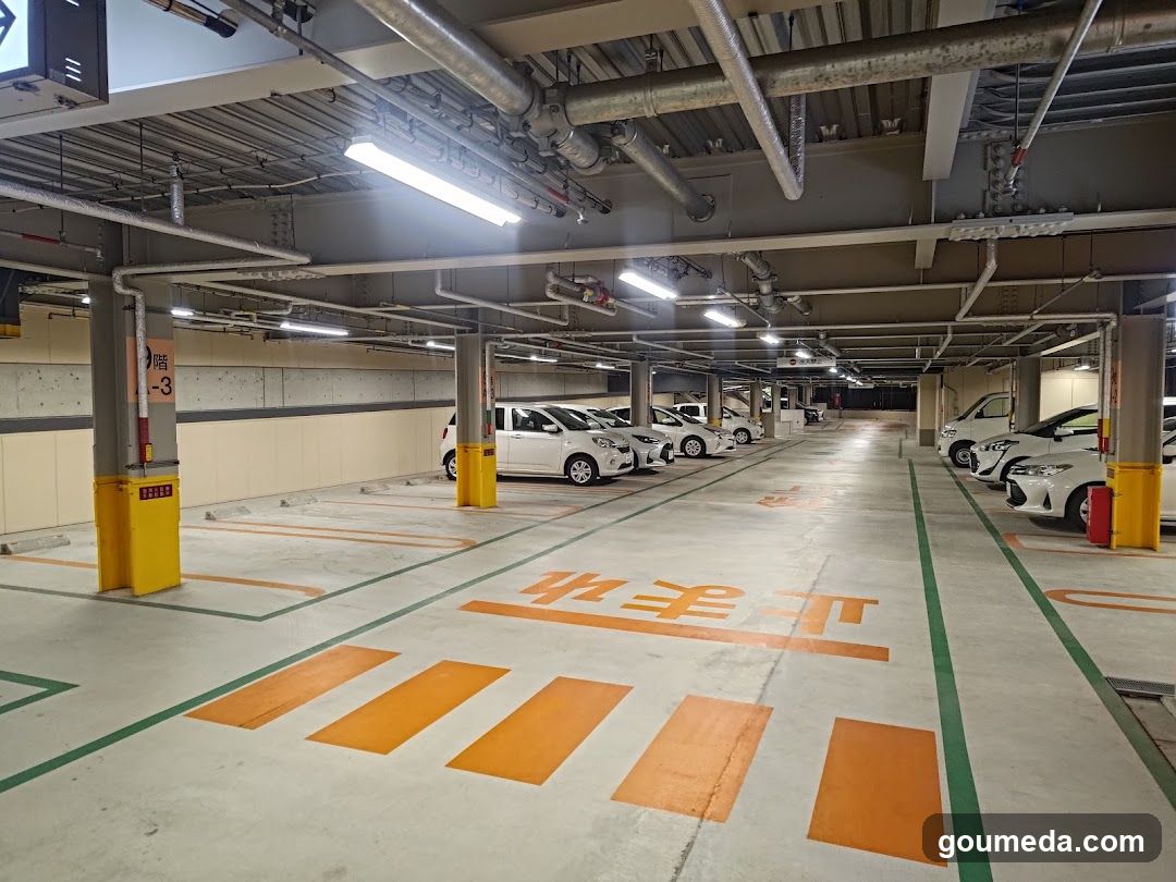 Osaka Station City Parking Lot