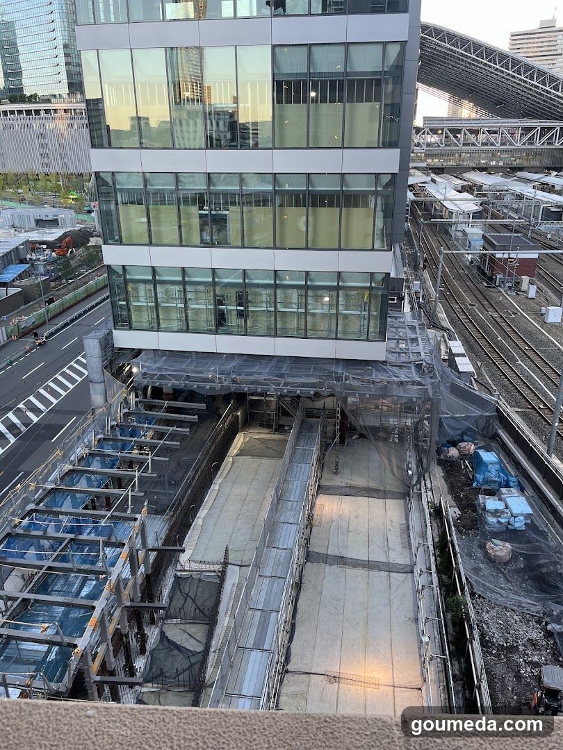 Urban Construction Site View