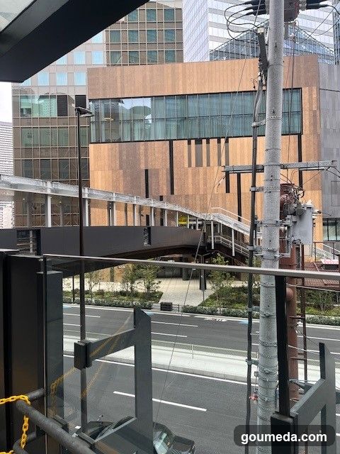 Urban Street View with Modern Architecture