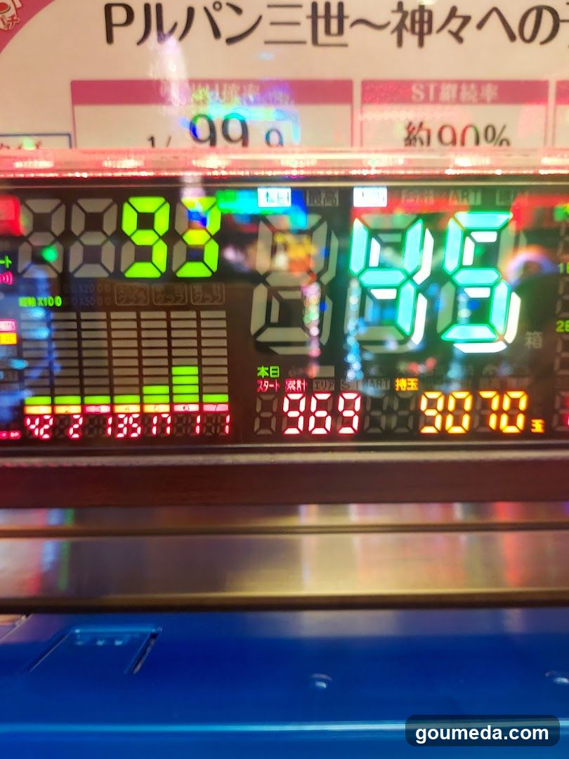 Pachinko Machine Display