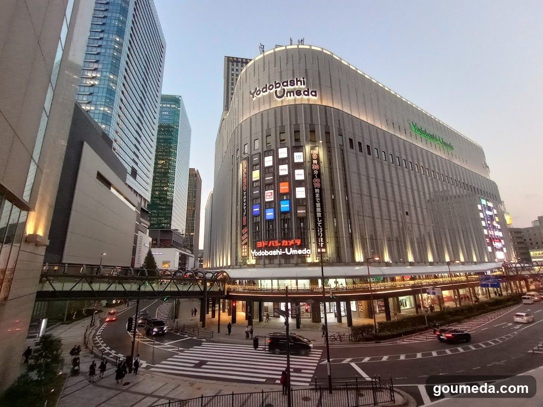 Yodobashi Umeda Exterior View