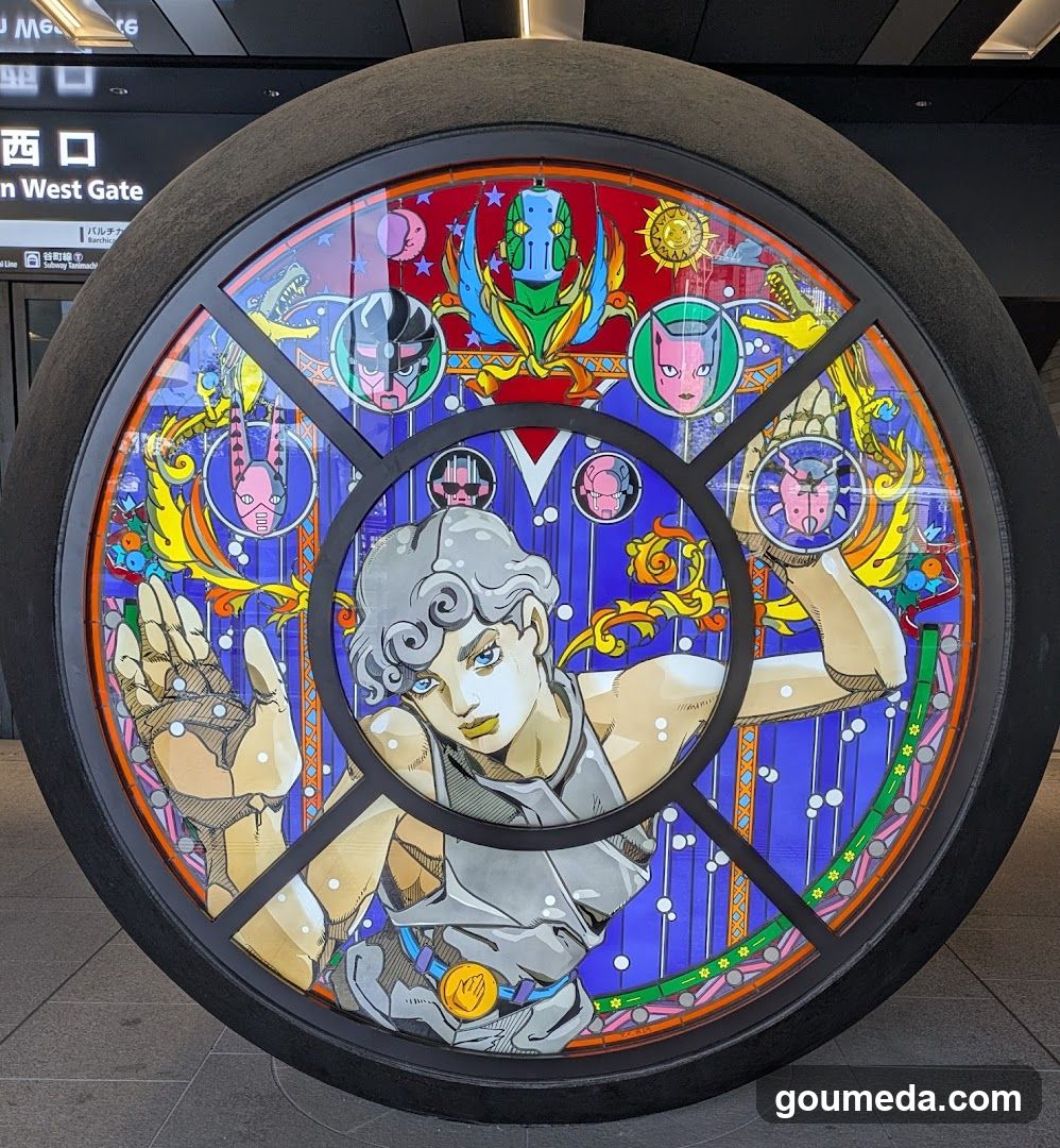Jojo's Bizarre Adventure Art Installation