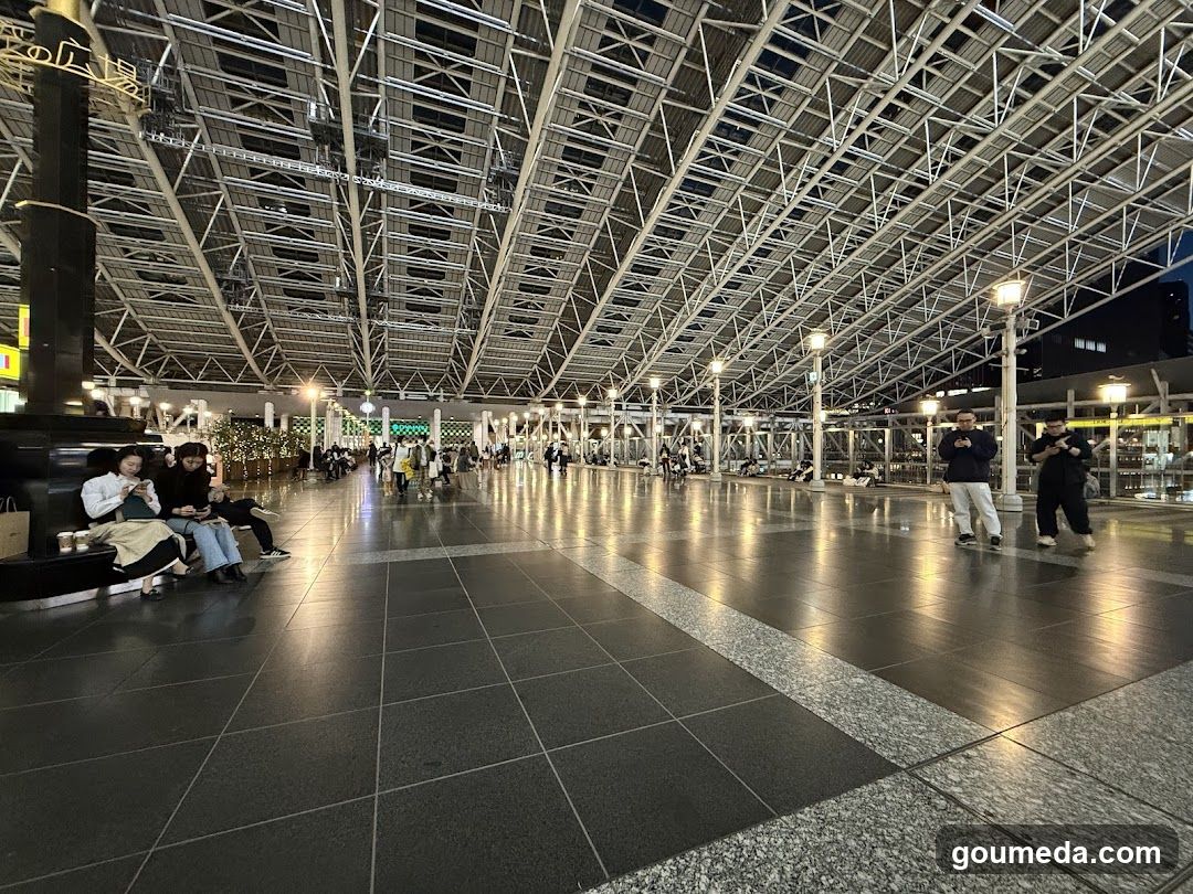 Station Interior at Night