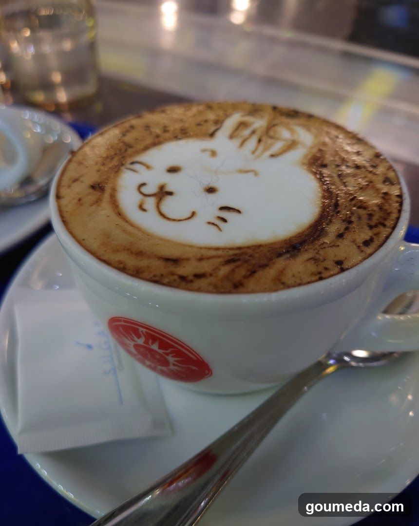 Latte Art Coffee Cup