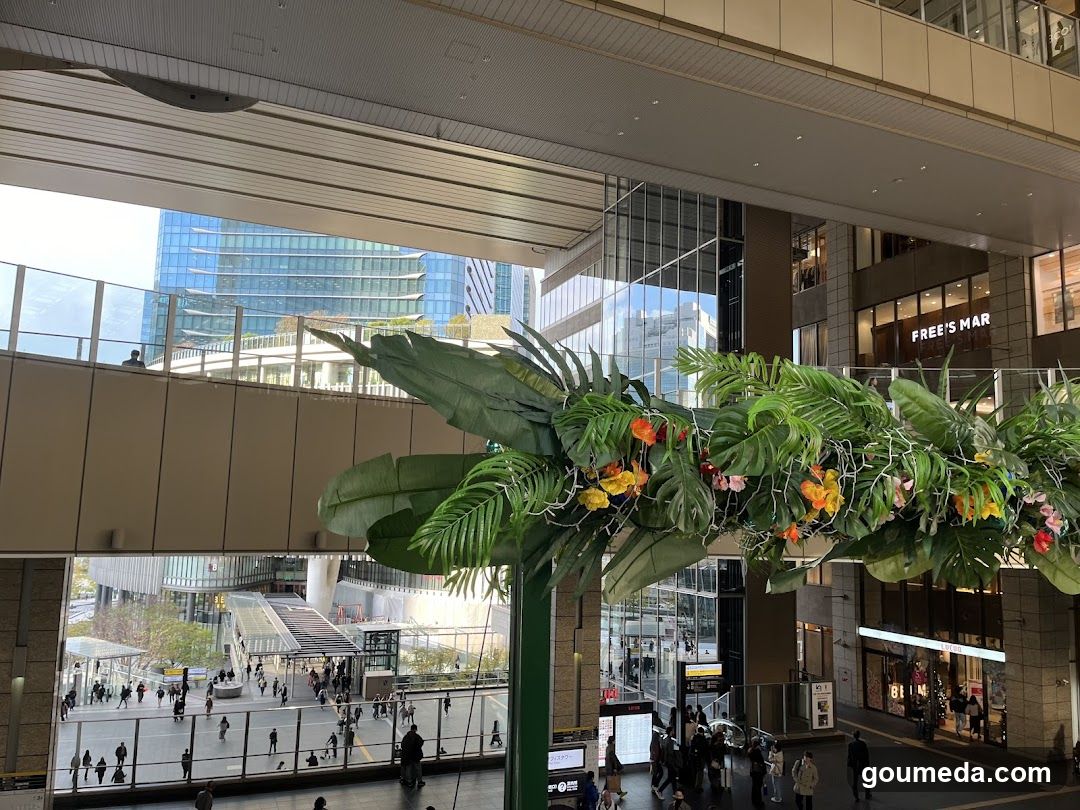 Urban Interior with Hanging Greenery