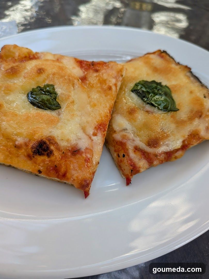 Pizza Slices on a Plate