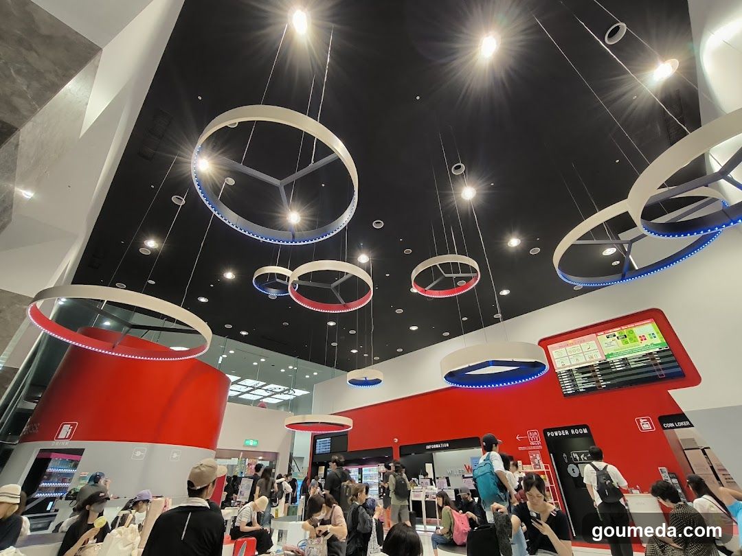 Modern Interior with Hanging Rings