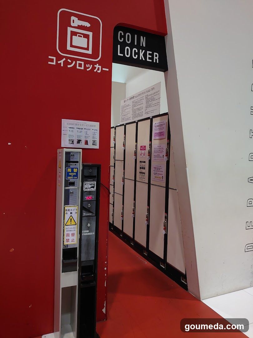 Coin Locker Area