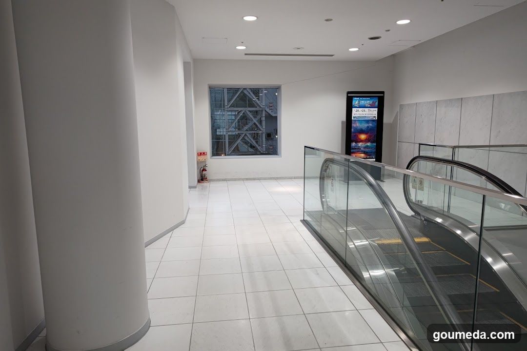Interior Corridor with Escalator