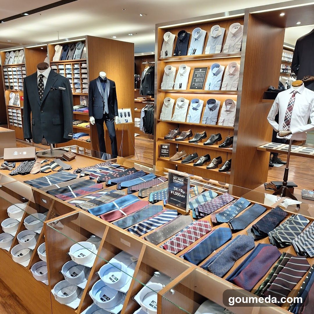 Men's Clothing Store Interior