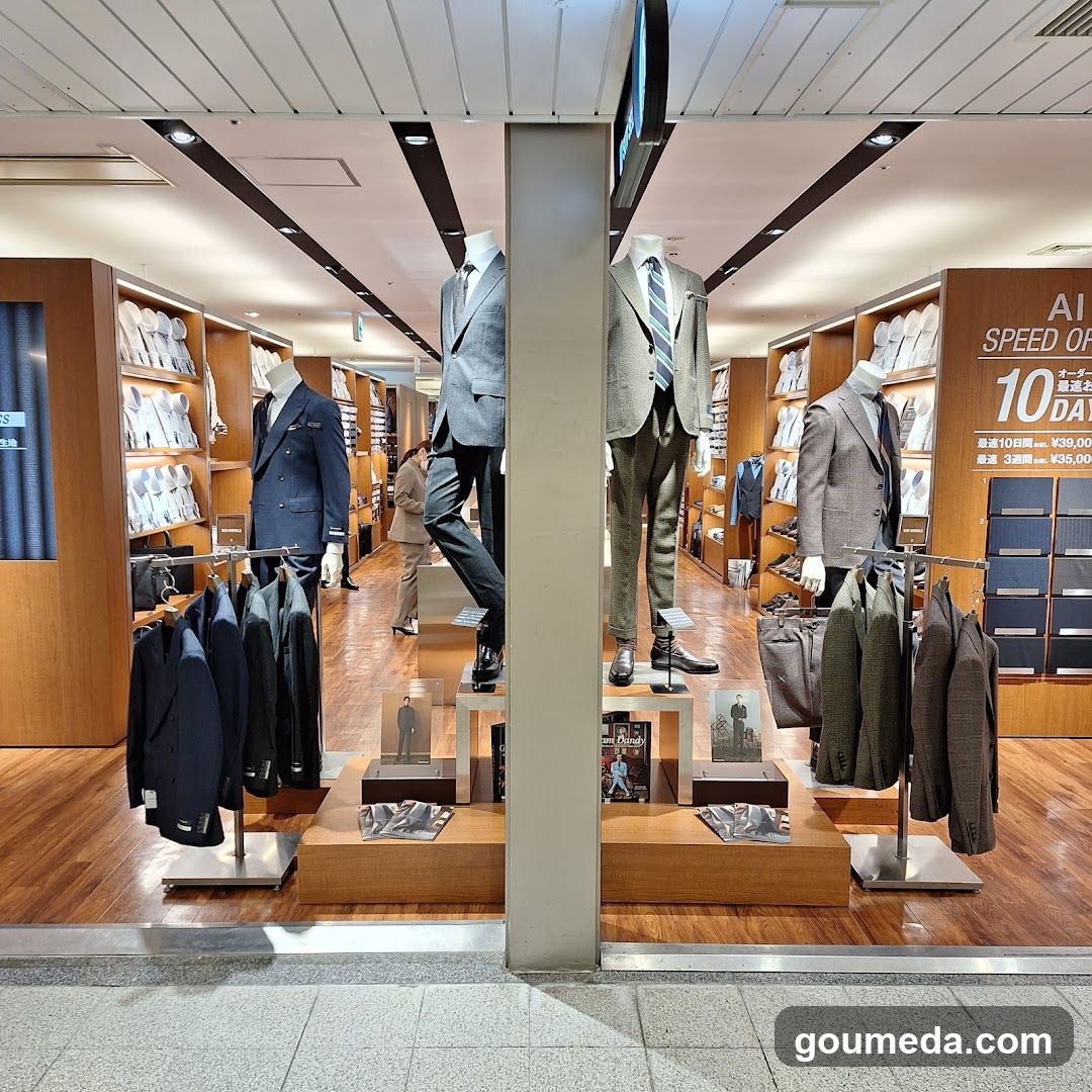 Men's Clothing Store Interior