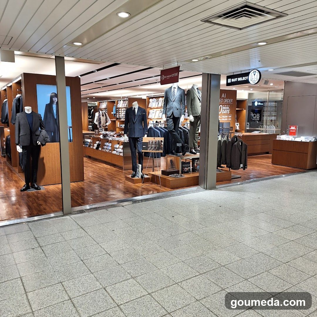 Men's Clothing Store Interior
