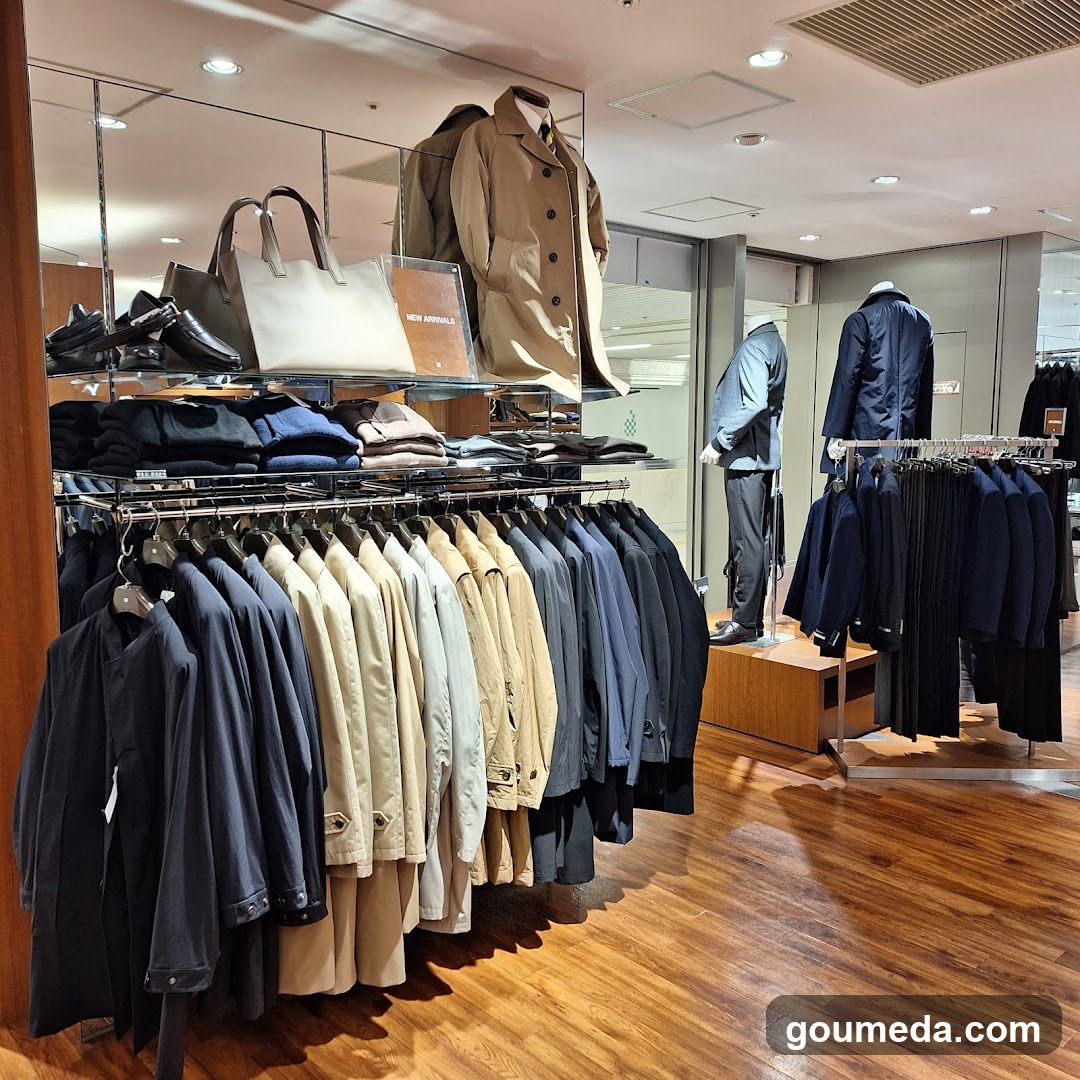Men's Clothing Store Interior