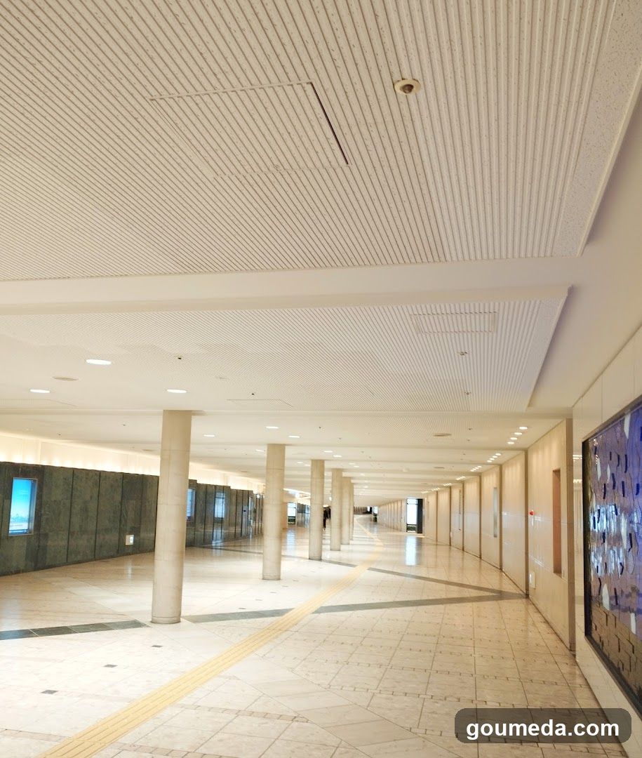 Empty Corridor Interior