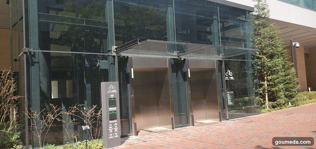 Bike Parking Entrance
