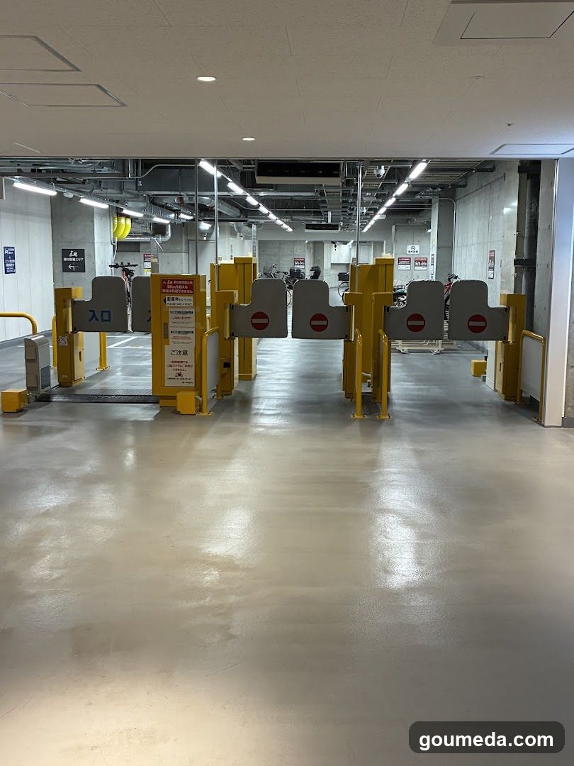 Parking Entrance