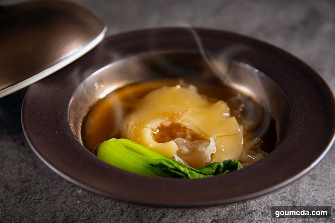 Steamed Seafood with Broth and Greens