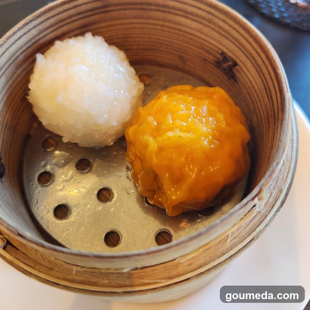 Dim Sum in Bamboo Steamer