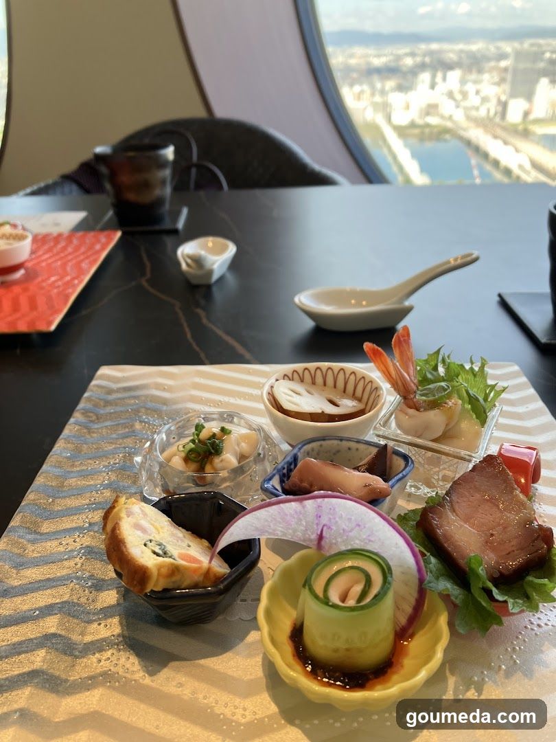 Japanese Kaiseki Meal with City View