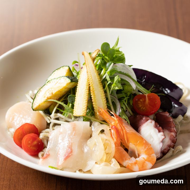 Seafood Noodle Bowl
