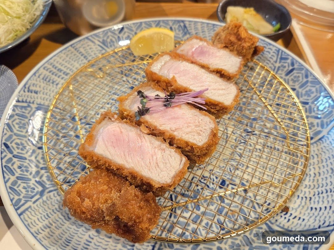 Sliced Katsu on Wire Rack