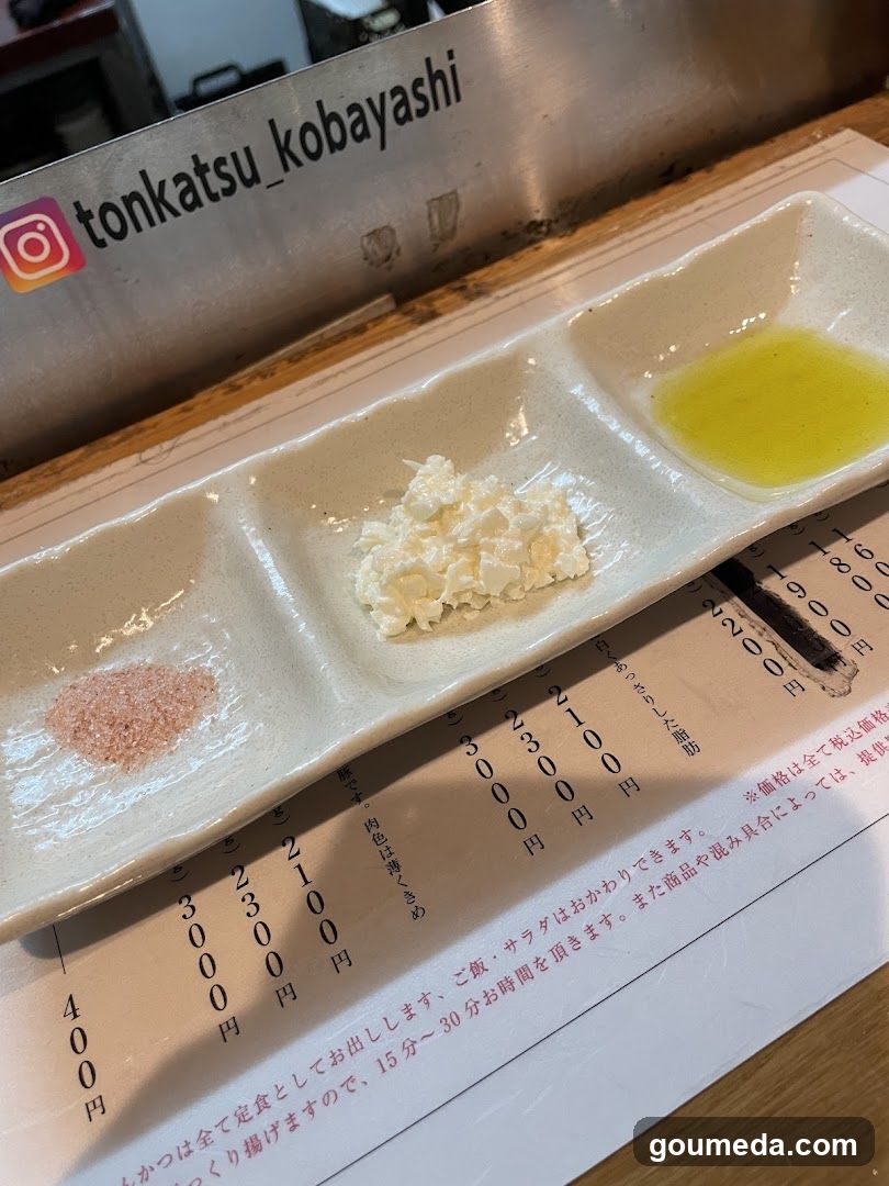 Tonkatsu Kobayashi Side Dish Tray