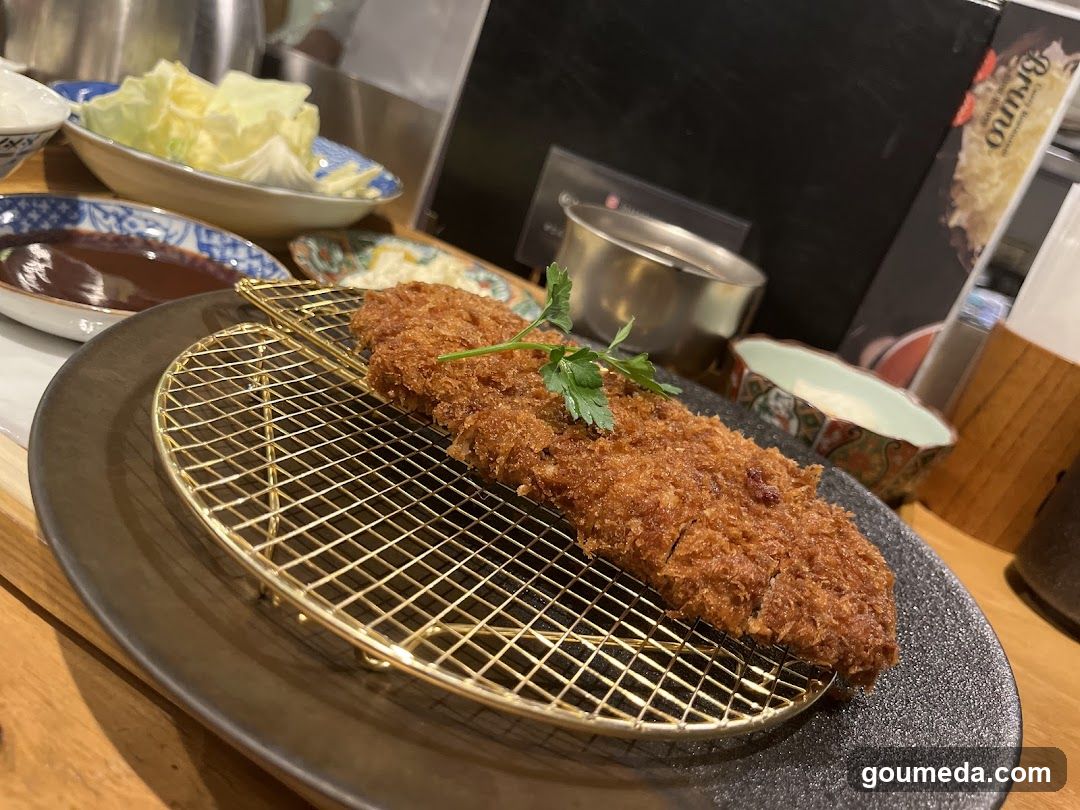Katsu Dish with Side Dishes