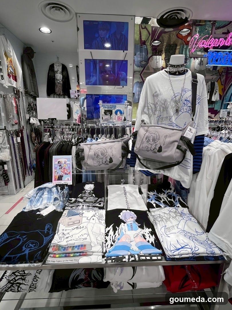 Anime Merchandise Store Interior