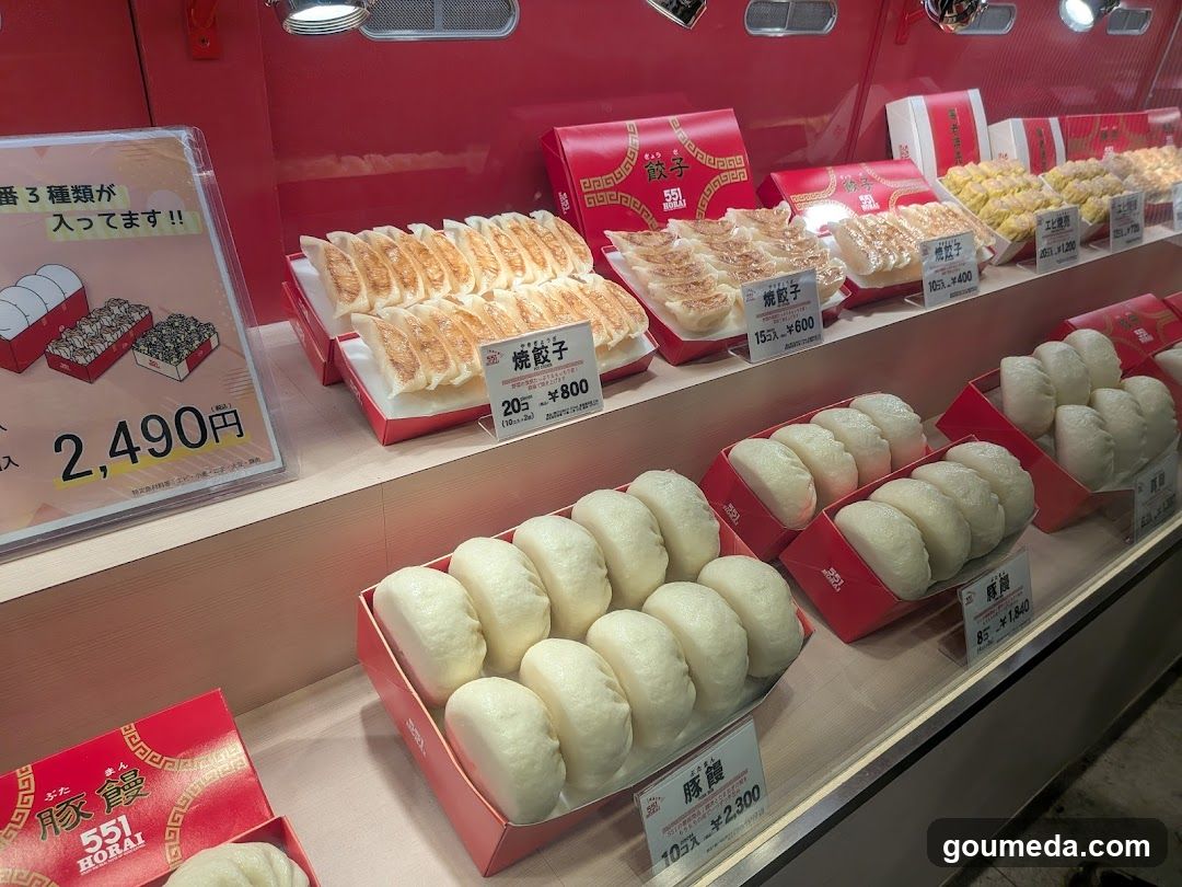 Dumpling and Bun Display