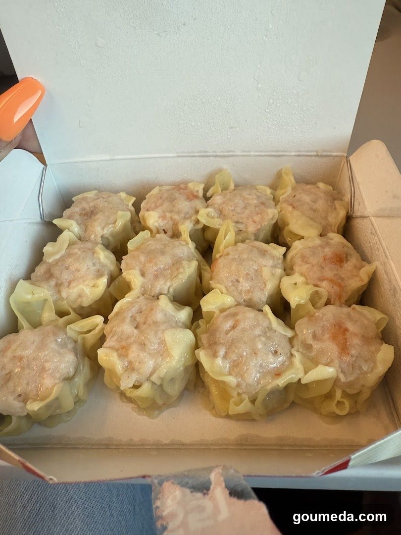 Box of Steamed Dumplings