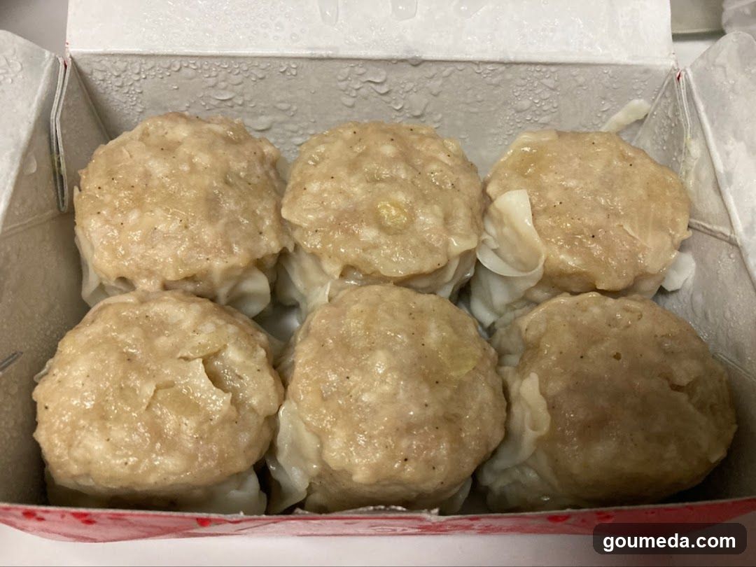 Steamed Dumplings in Box