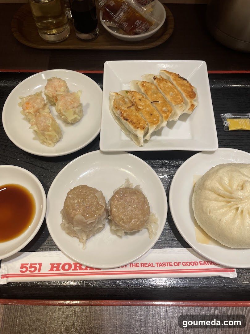 Dumpling and Dim Sum Spread