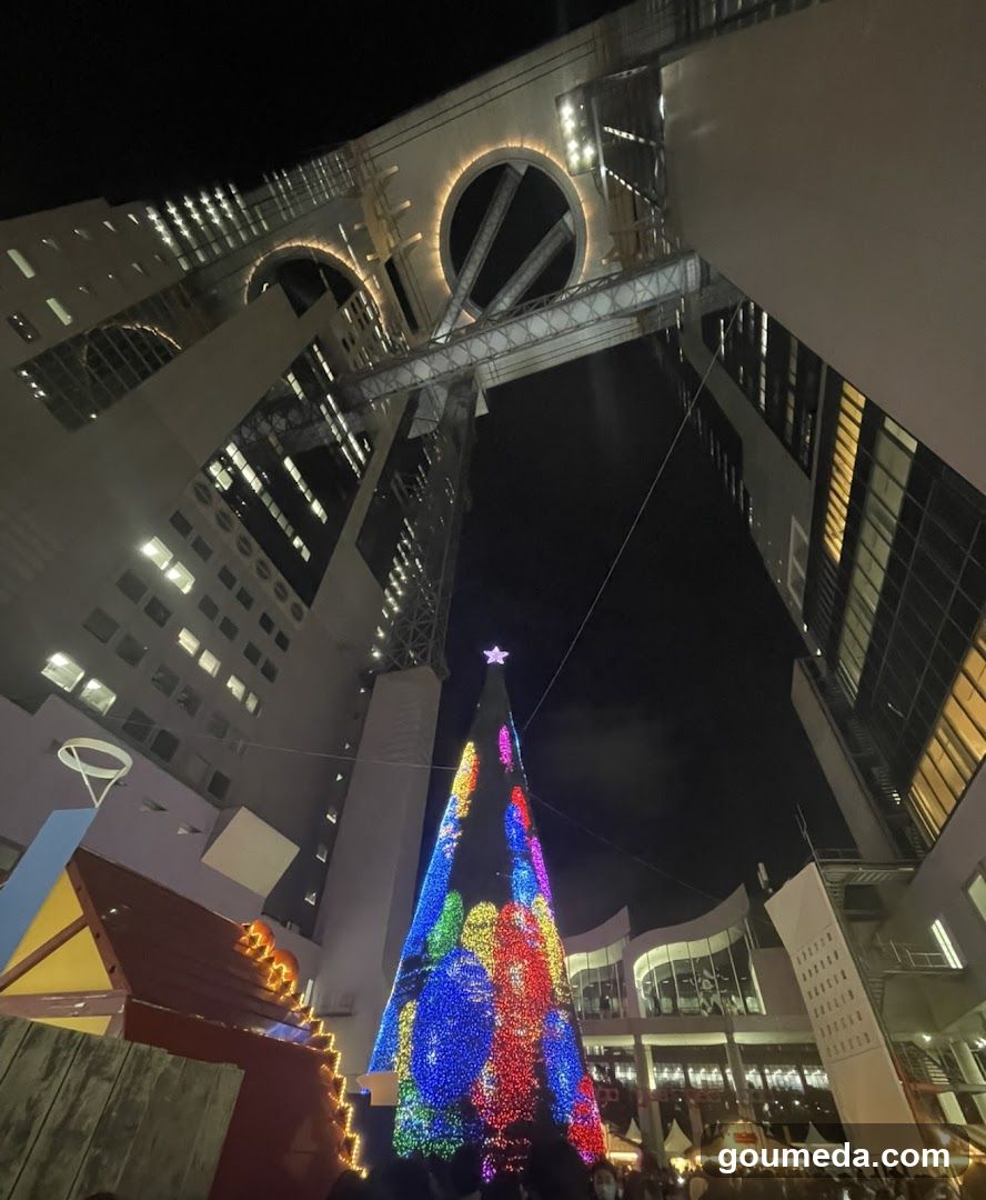 Night City Christmas Tree